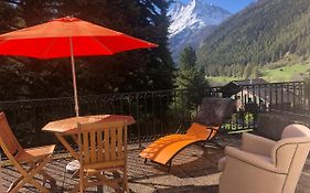 Au Village D'Evolene, Bel Appartement Avec Terrasse